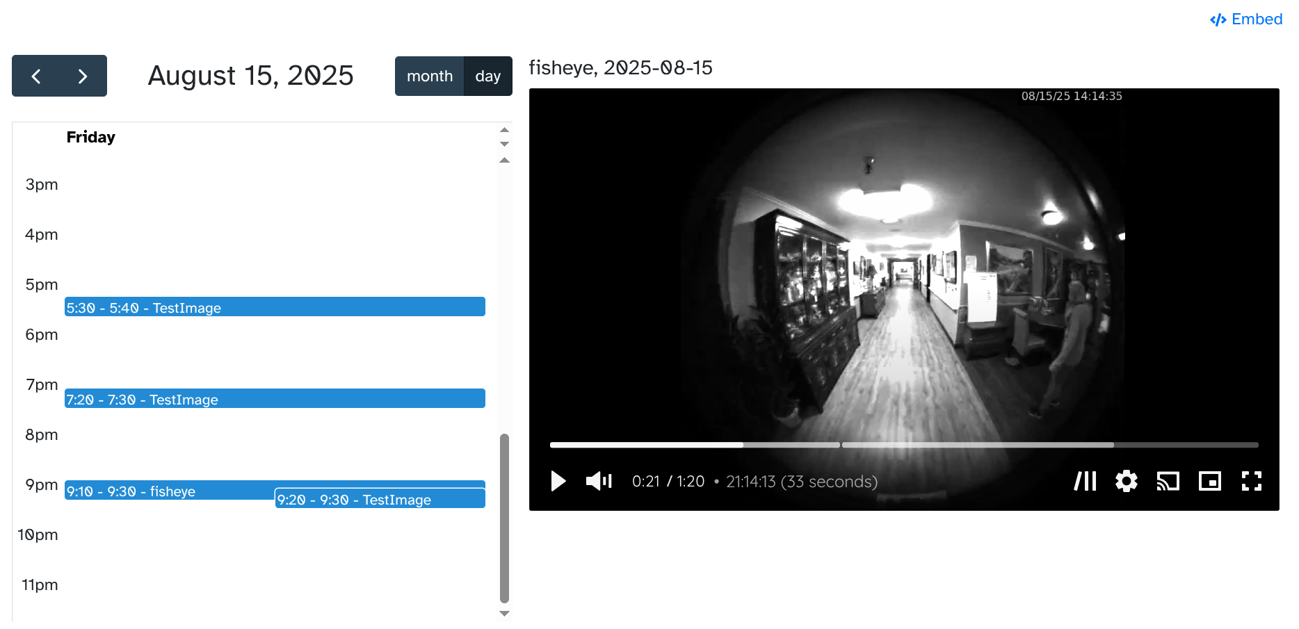Your robots black box. Always recording, selectively uploading. Easy to watch from the embeddable web player. Preview image of Video Recorder (beta)